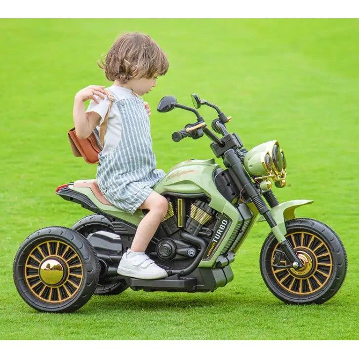 Motocicleta Electrica Flippy, cu Acumulator, Bluetooth, Sistem Anti-Rasturnare, Sistem de Lumini si Sunet, 1-8 Ani, 93