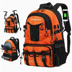 Rucsac Multifunctional de Alpinism, Flippy, Capacitate 36-55 L, de Calatorie, Impermeabil, Slot USB Incarcare Telefon,