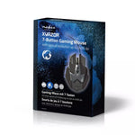 Mouse Gaming cu fir iluminat 2400DPI 7 butoane Nedis