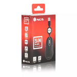 Mouse USB 1000dpi negru NGS SINBK