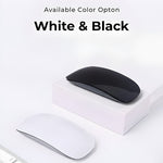 Mouse Wireless cu Gesturi, FLIPPY, Bluetooth + 2.4GHz, Reincarcabil USB, Ultra Subtire, 1600 DPI, Silentios, Design