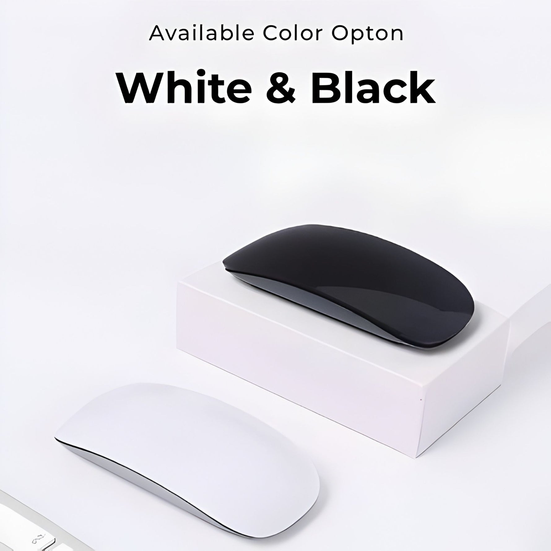 Mouse Wireless cu Gesturi, FLIPPY, Bluetooth + 2.4GHz, Reincarcabil USB, Ultra Subtire, 1600 DPI, Silentios, Design