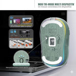 Mouse Wireless, Flippy, Dual Bluetooth, 2.4 GHz, Multi Device, USB-C, 4 Niveluri DPI 800-2400, Reincarcabil, Iluminare