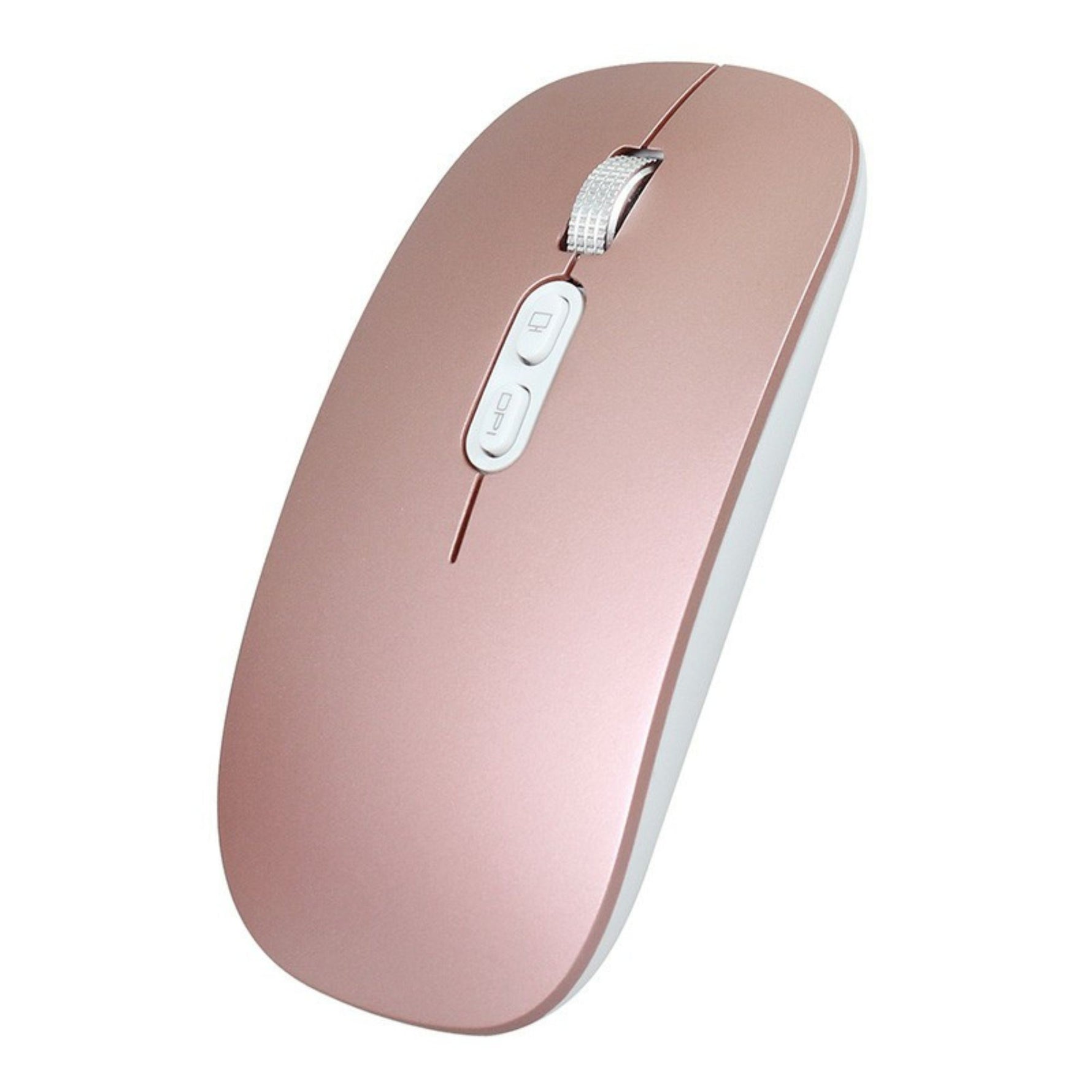 Mouse Wireless Reincarcabil, Flippy, Compatibil Windows/macOS, Bluetooth 5.1 + 2.4GHz, Silentios, DPI 800/1200/1600,