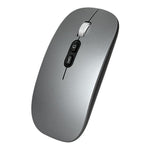 Mouse Wireless Reincarcabil, Flippy, Compatibil Windows/macOS, Bluetooth 5.1 + 2.4GHz, Silentios, DPI 800/1200/1600,
