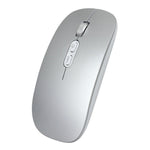 Mouse Wireless Reincarcabil, Flippy, Compatibil Windows/macOS, Bluetooth 5.1 + 2.4GHz, Silentios, DPI 800/1200/1600,