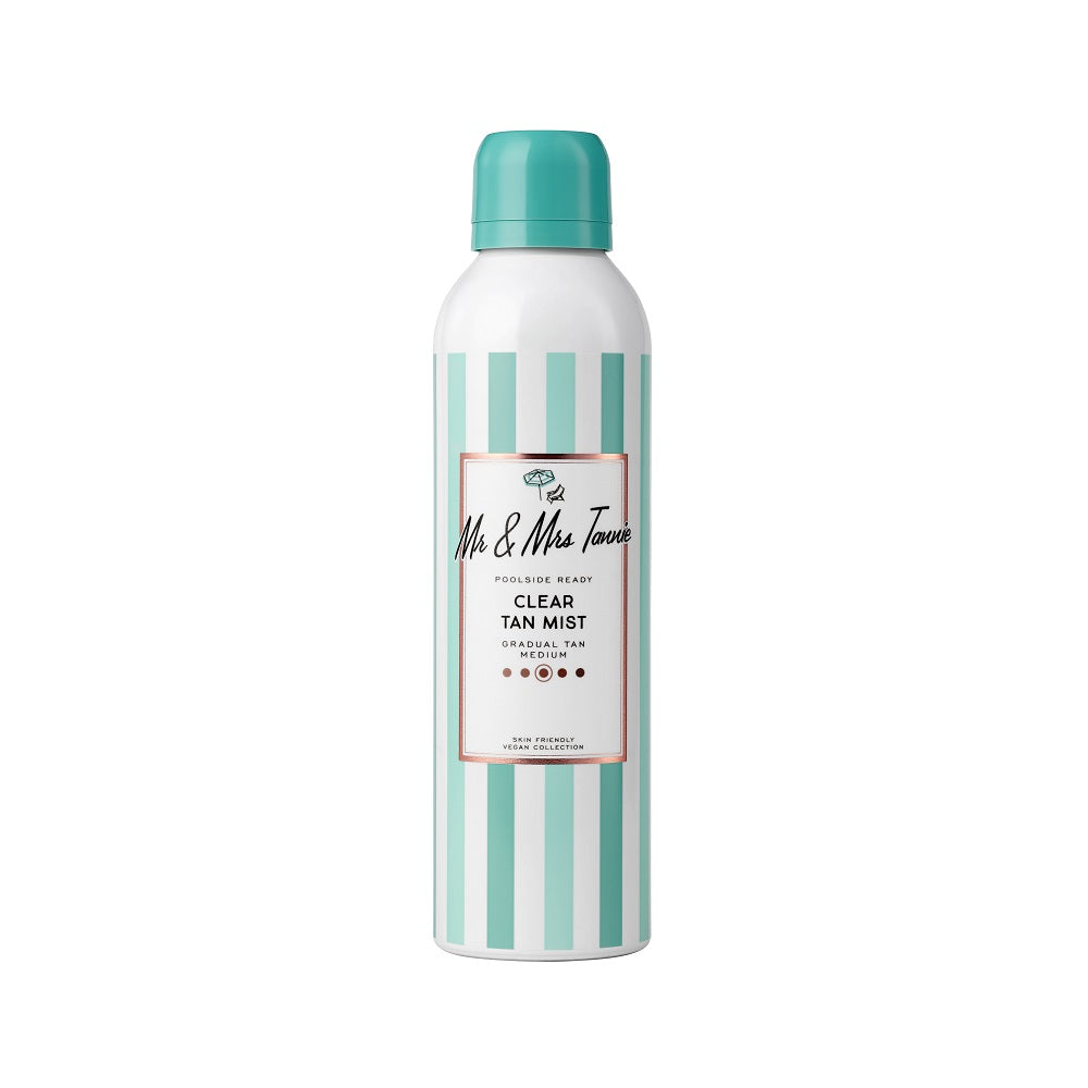 Mr & Mrs Tannie, Clear Tan Mist, Bronzare, Spray auto-bronzant, 200 ml