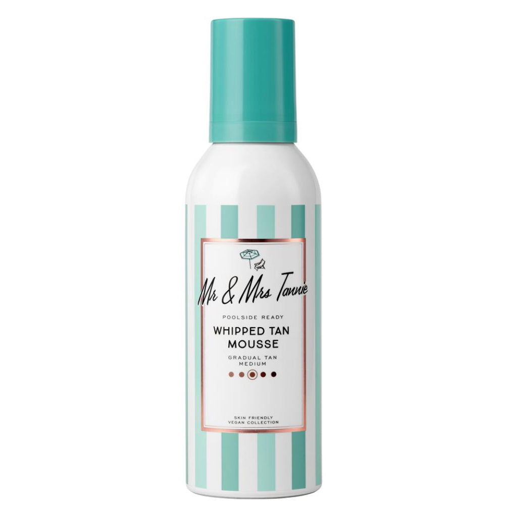 Mr & Mrs Tannie, Body Whipped Tan, Aloe Vera, Hidratant, Spumă autobronzantă, 200 ml