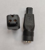 Mufa adaptoare alimentare DC 2.1x5.5 mm mama la 3 Pini tip Dell tata
