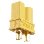 Mufa alimentare DC XT30 mama 2 pini cu lipire pe cablu 15A 500V AMASS XT30U-F