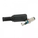 Mufa DC 5.5x2.5 mm tata cu protector