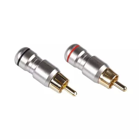 Mufa RCA tata metal HQ 1buc de inalta performanta WTY0063