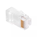 Mufa RJ45 8P8C CAT6E PASS THROUGH SOLID EUROKOMP E5884 TEL0072