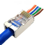 Mufa RJ45 FTP CAT6E Pass Through ecranata EUROKOMP TEL0074LP