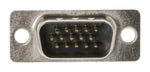 Mufa VGA tata 15 pini 3 randuri cu terminale de lipire CONNFLY
