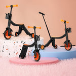 Bicicleta 8 in 1, Flippy, Transformabila, Multifunctionala, Reglare Inaltime, cu Maner de Impingere Detasabil,