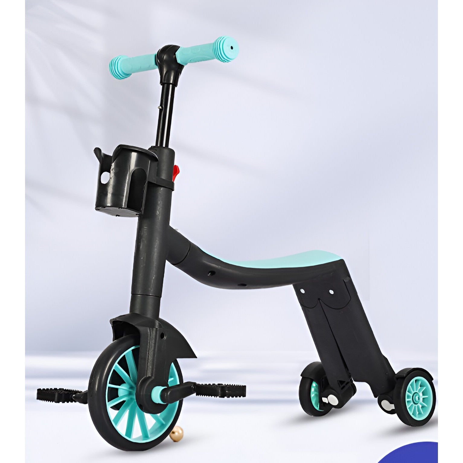 Bicicleta 8 in 1, Flippy, Transformabila, Multifunctionala, Reglare Inaltime, cu Maner de Impingere Detasabil,