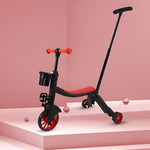Bicicleta 8 in 1, Flippy, Transformabila, Multifunctionala, Reglare Inaltime, cu Maner de Impingere Detasabil,