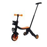 Bicicleta 8 in 1, Flippy, Transformabila, Multifunctionala, Reglare Inaltime, cu Maner de Impingere Detasabil,
