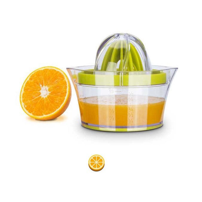 Storcator de Fructe 2 in 1, Flippy, cu Razatoare si Separator Ou, 14.8 x 8 x 13 cm, Verde