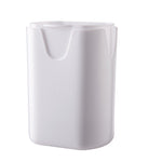 Feliator de Fructe si Legume, Flippy, din Plastic si Otel, Mecanic, Taiere 1.2 cm Grosime, 14 x 9.5 x 8 cm, Alb