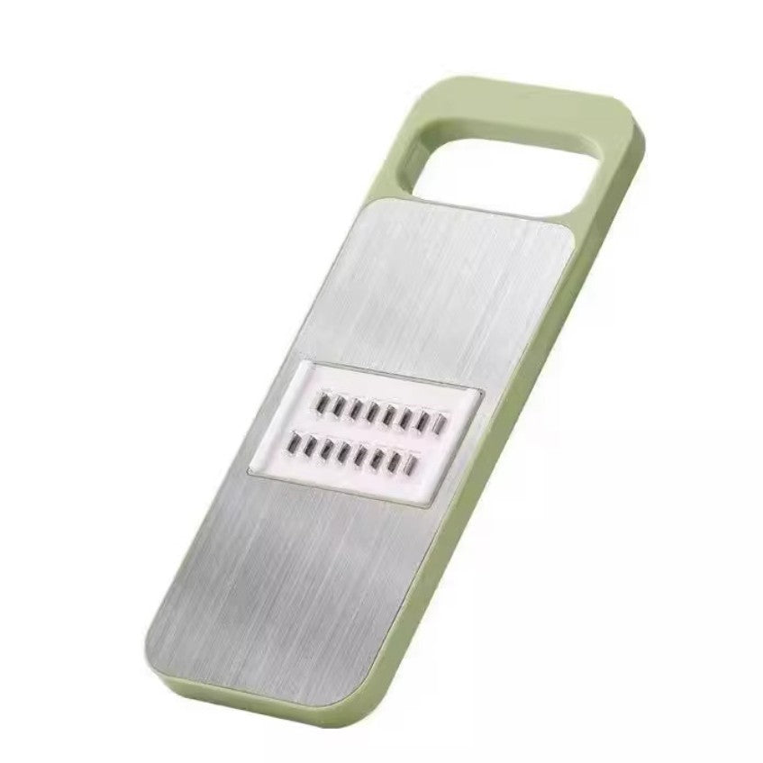 Set Multifunctional din 7 Piese, Flippy, pentru Taierea si Maruntirea Legumelor, Uz Casnic,din Otel Inoxidabil,