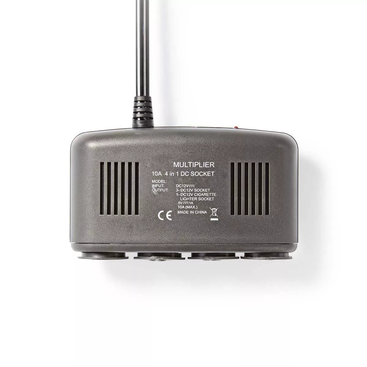 Multiplicator bricheta auto Nedis cu 4 iesiri 12V max 10A