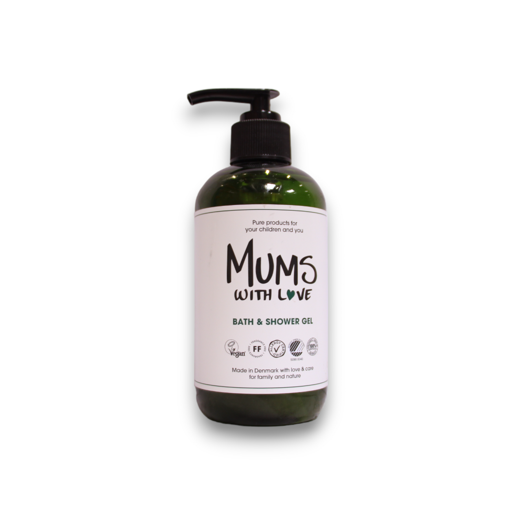 Mums With Love, Mums With Love, Curățare și hidratare, Gel de duș, Pentru toate tipurile de piele, 250 ml - Olmarkt