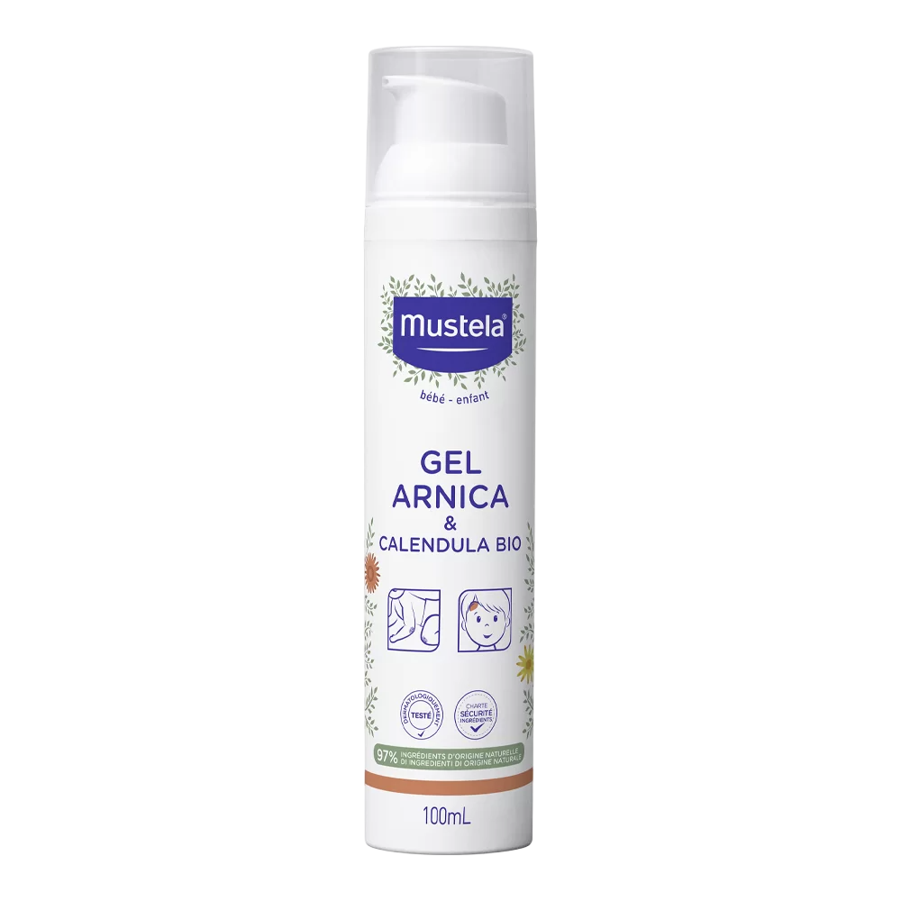 Mustela, Arnica & Calendula, Calmant și răcoritor, Gel de tratament local, 100 ml