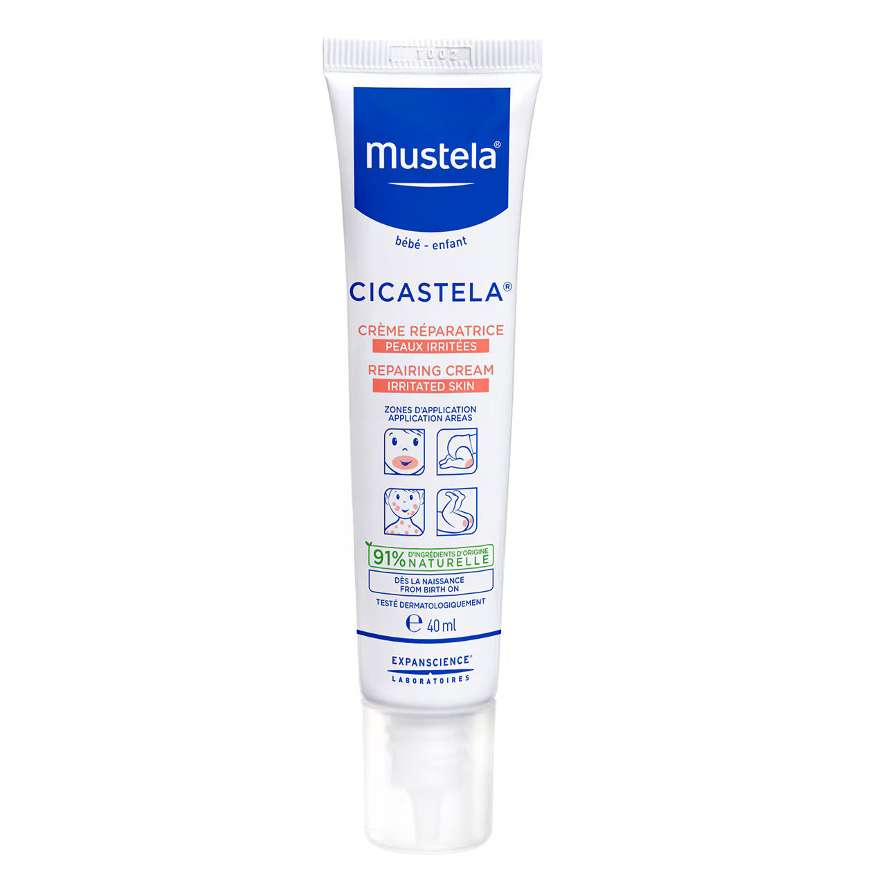 Mustela, Cicastela, Reparare, Smântână, 40 ml
