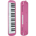 Muzicuta Melodica 32 Clape, Flippy, din ABS, pentru Incepatori, 45 x 13 x 7 cm, Include Husa si Suflator, Roz