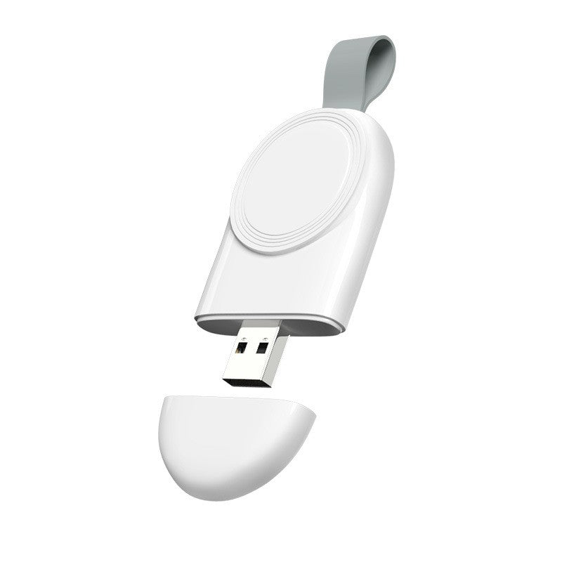 Incarcator Wireless pentru Smart Watch, Flippy, Compatibil cu Apple iWatch 1/9, Magnetic, Interfata Port USB-A, Fara