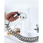 Set Extensie de Dus, Flippy, pentru Baterie Baie sau Bucatarie, 4 Piese, Filtru de Ioni Negativi, Furtun Flexibil de