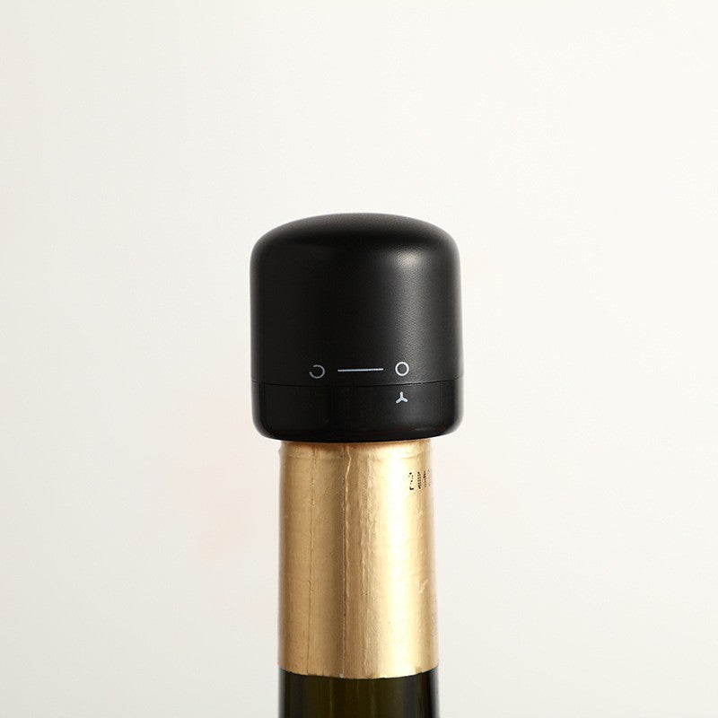 Capac de Etansare a Sticlei de Vin, Flippy, Rotativ, On-Off, Silicon, Reutilizabil, Usor de Depozitat si Folosit, 3.8 x