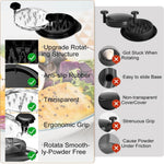 Tocator Manual pentru Carne, Flippy, cu Capac Transparent, Tocator de Pui Antiderapant, Manere Ergonomice, 25 x 25 x