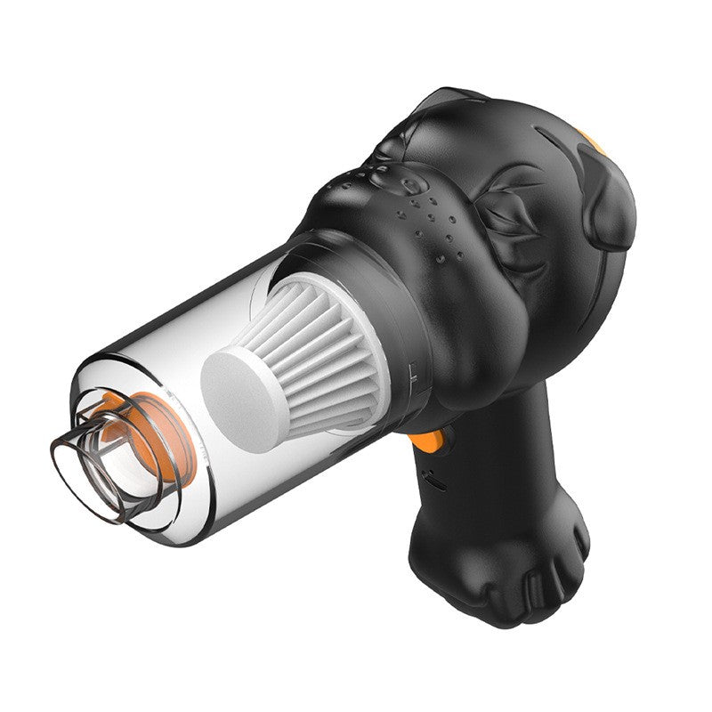 Aspirator Auto 4 in 1 Portabil fara Fir, Flippy, 120W, Autonomie 1-3 h, 2 Viteze, Aspirare Umeda/Uscata, Functia de
