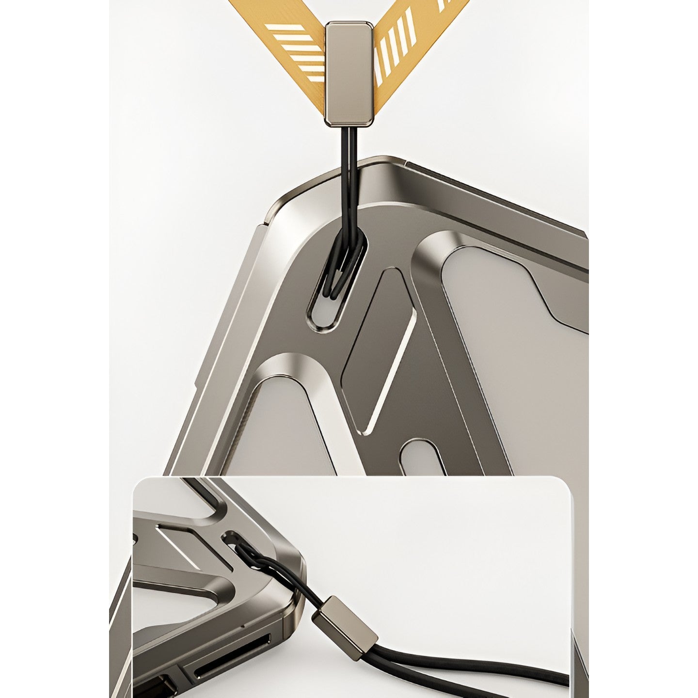Husa de Protectie Armor Metal Compatibila cu iPhone 15 Pro, Flippy, Antizgariere, Antisoc, Protectie Supraincalzire,