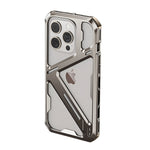 Husa de Protectie Armor Metal Compatibila cu iPhone 15 Pro Max, Flippy, Antizgariere, Antisoc, Protectie