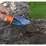 Set 12 Unelte de Gradina, Flippy, pentru Plantare Prelucrare Sol si Ingrijire Plante, Manere Portocalii, Material PVC