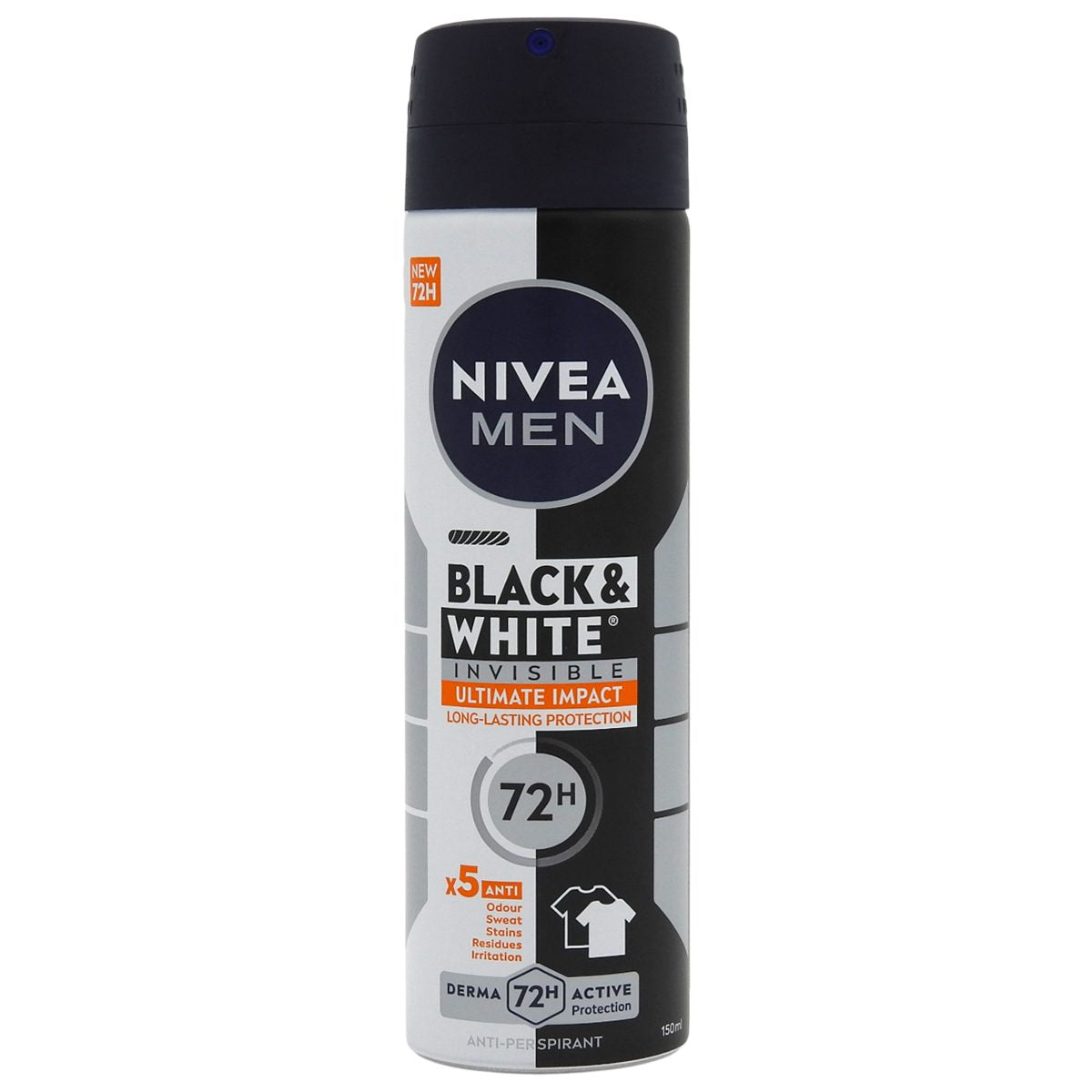 Antiperspirant Deo Spray, NIVEA, Ultimate Impact, 150 ml