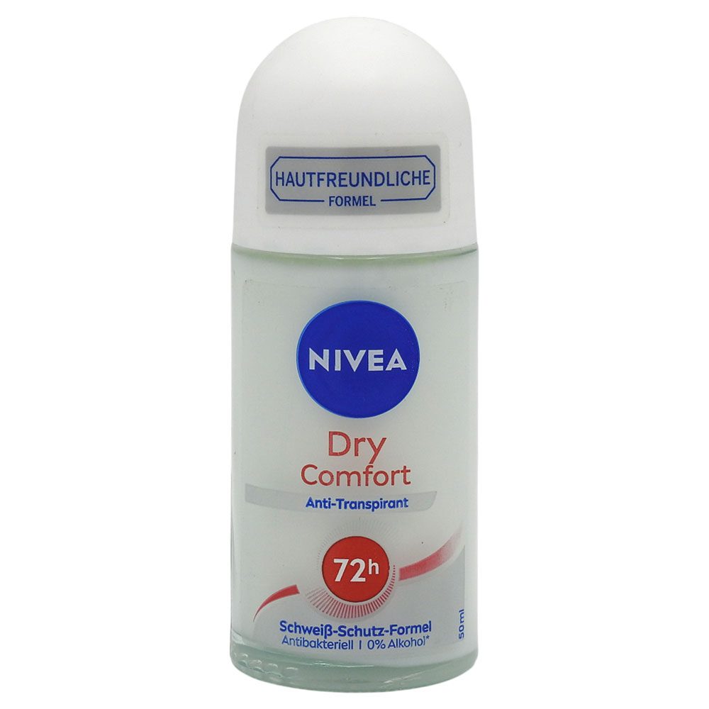 Antiperspirant Roll On, NIVEA, Dry Comfort, 50 ml