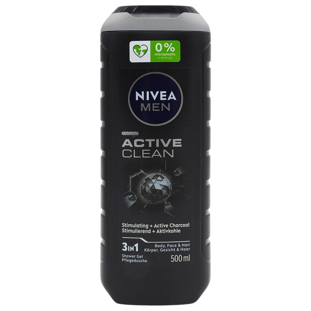 Gel de Dus, NIVEA, Active, 500 ml