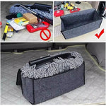 Organizator Portbagaj Auto Pliabil, Flippy, Cutie Depozitare Multifunctionala, Material Textil Non Woven, 50 x 17 x 24