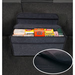 Organizator Portbagaj Auto Pliabil, Flippy, Cutie Depozitare Multifunctionala, Material Textil Non Woven, 50 x 17 x 24