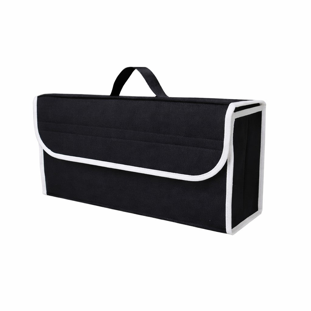 Organizator Portbagaj Auto Pliabil, Flippy, Cutie Depozitare Multifunctionala, Material Textil Non Woven, 50 x 17 x 24