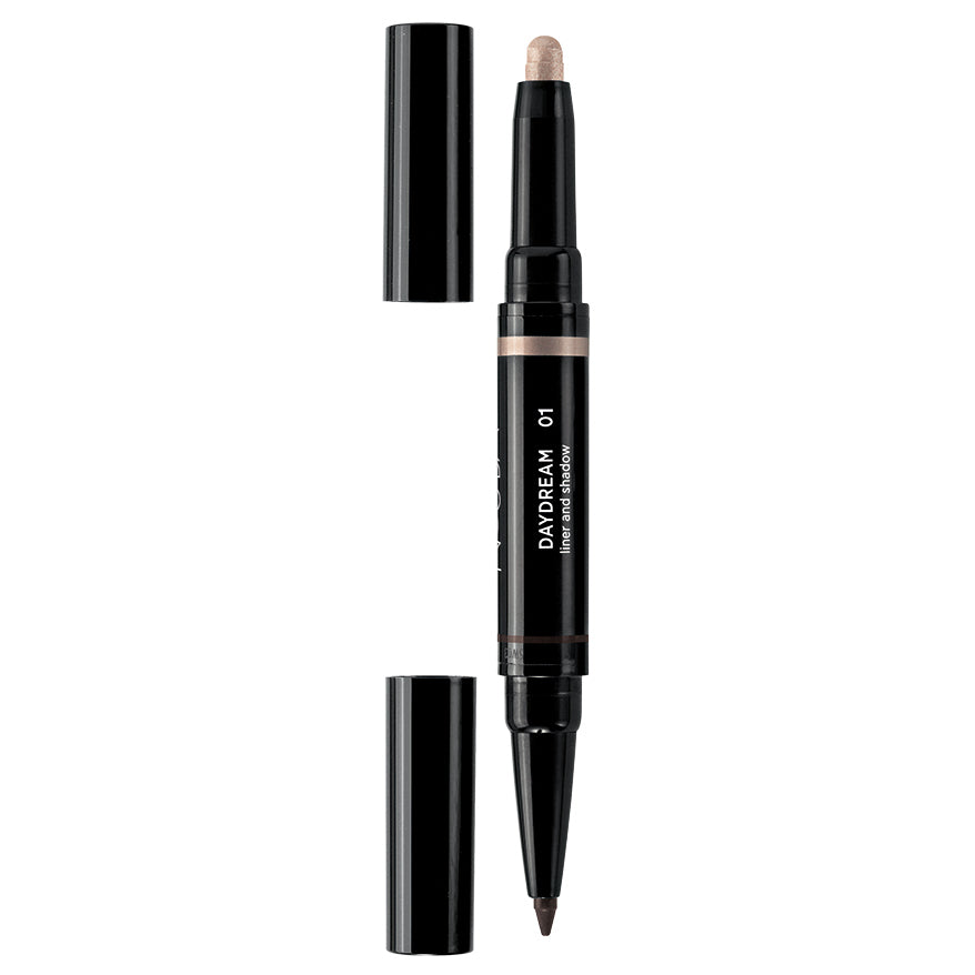 Nouba, Day Dream, Tuș de ochi lichid & creion de fard de ochi cremos 2-în-1, 01, 20 g - Olmarkt