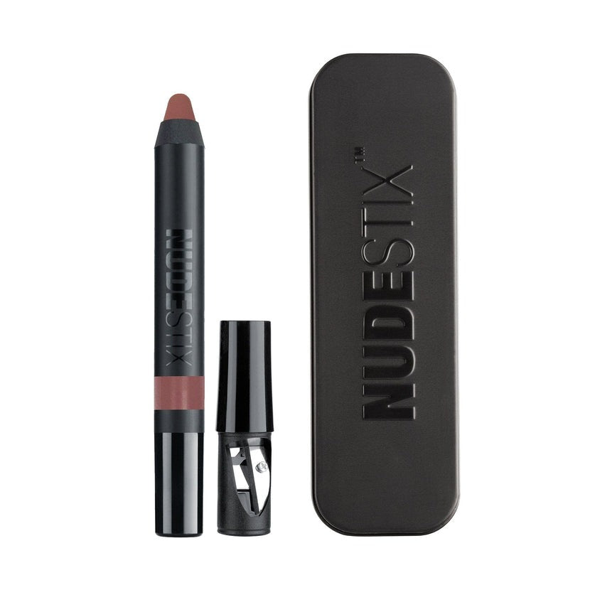 Nudestix, Intense Matte, Creion de buze și fard de obraz 2-în-1, Frumoasă, 2.5 g - Olmarkt