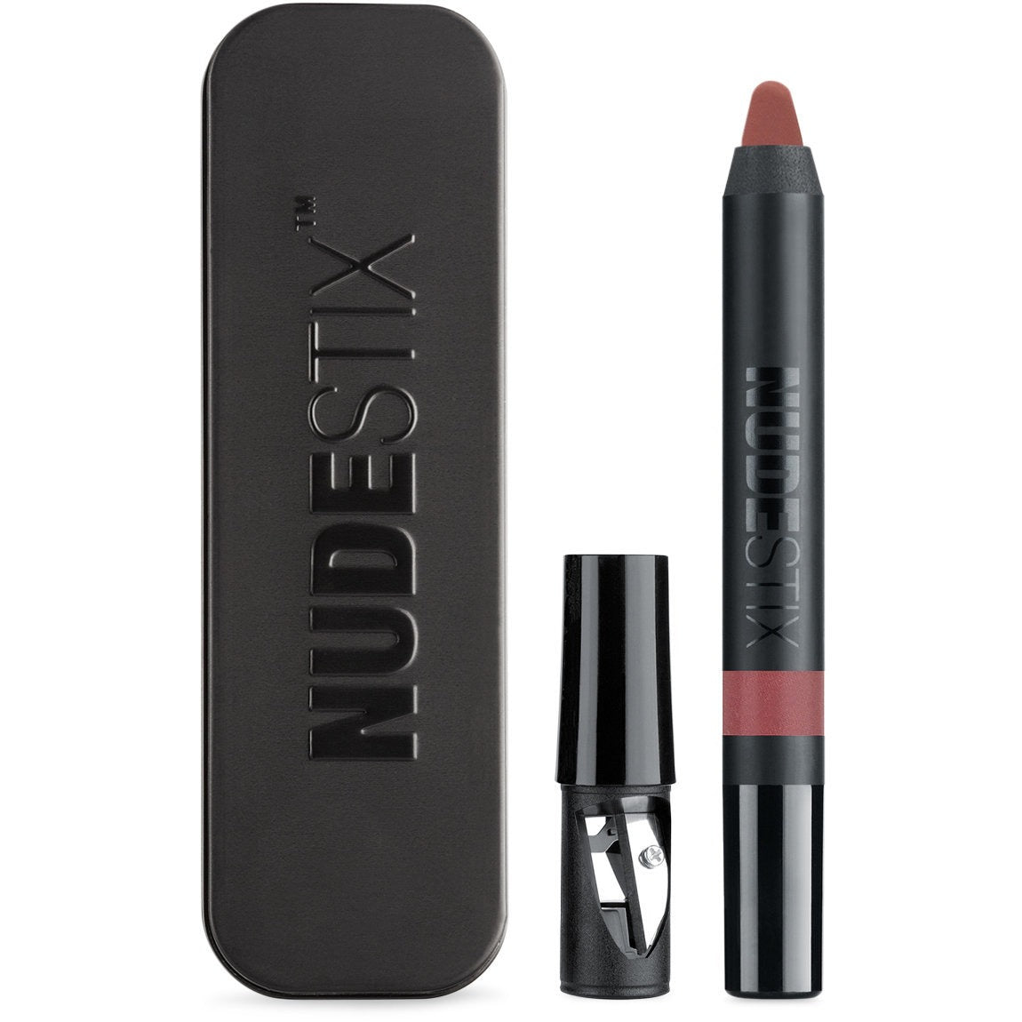 Nudestix, Intense Matte, Creion de buze și fard de obraz 2-în-1, Puritate, 2.5 g - Olmarkt