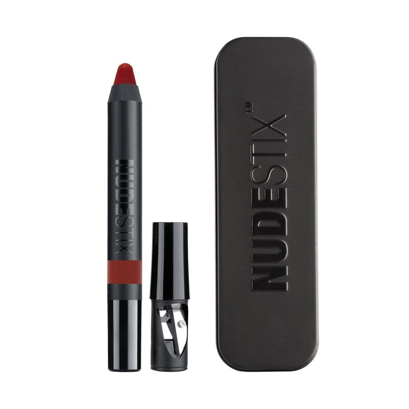 Nudestix, Intense Matte, Creion de buze și fard de obraz 2-în-1, Regal, 2.5 g - Olmarkt