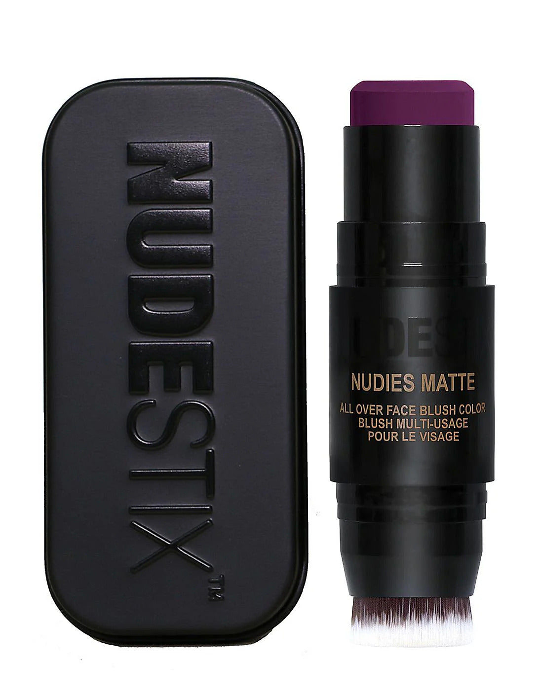 Nudestix, Nudies All Over, Mat, Baton de fard, Moodie Blu, 8 g - Olmarkt